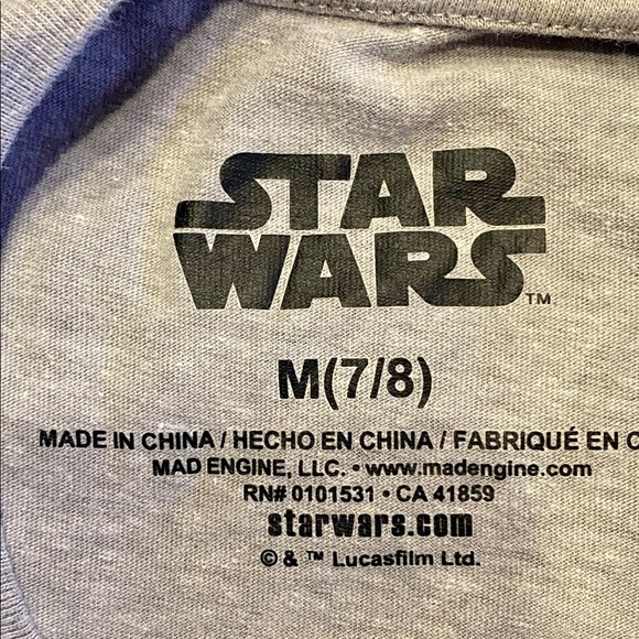 EUC GapKids | Star Wars ™ Sequin T-Shirt (M 7/8) - Picture 4 of 4